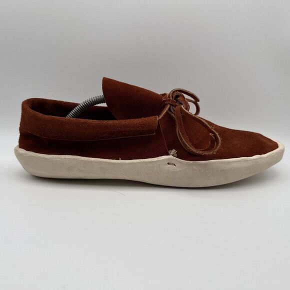 San Agustin Trading Co Brown Suede Moccasin Shoes Men’s 11.5 EE main image 11